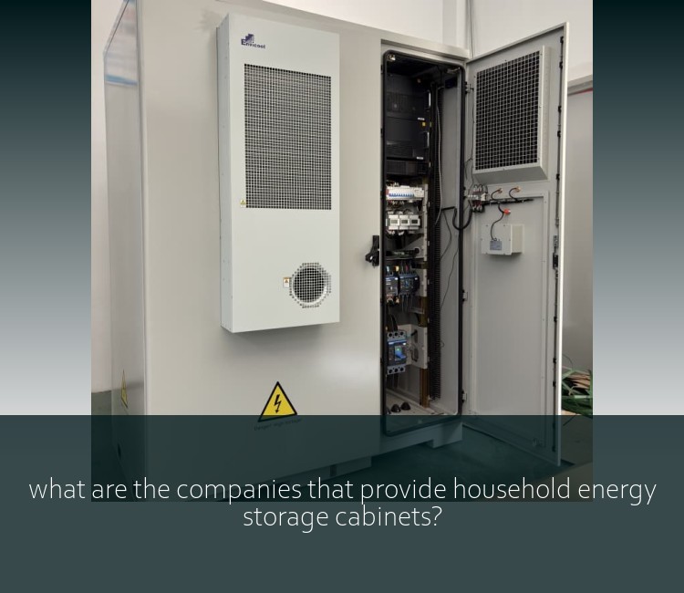 what are the companies that provide household energy storage cabinets?