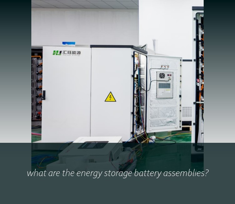 what are the energy storage battery assemblies?