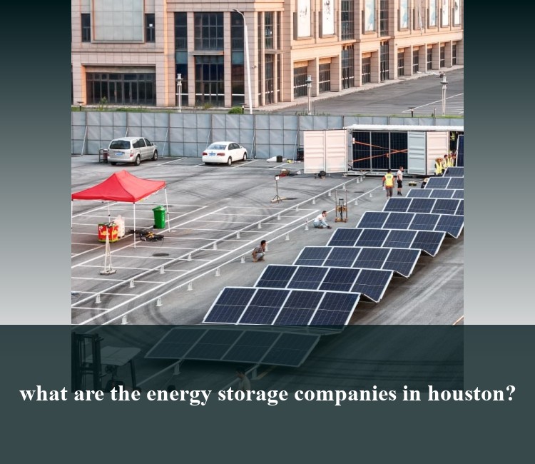 what are the energy storage companies in houston?