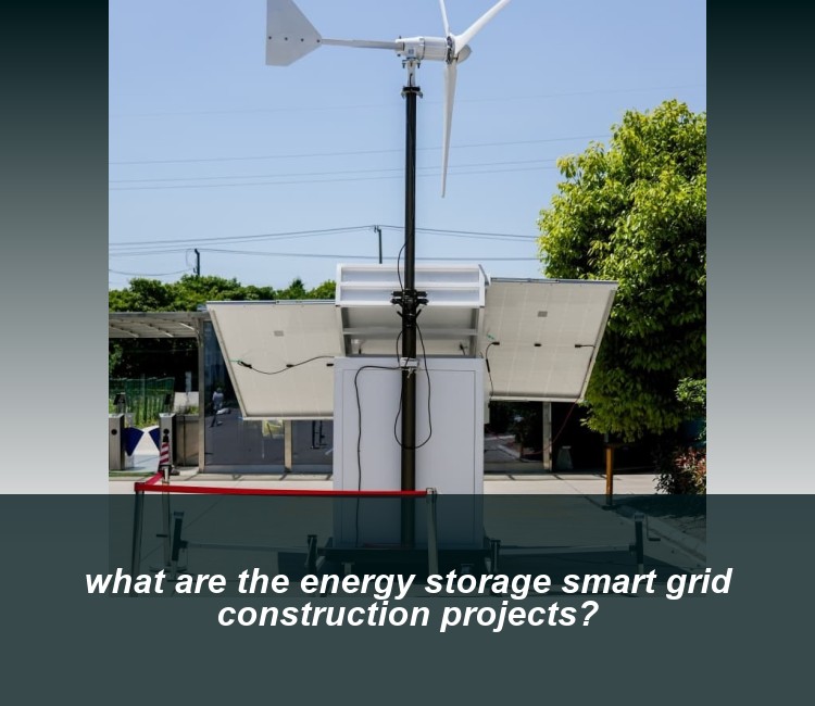 what are the energy storage smart grid construction projects?