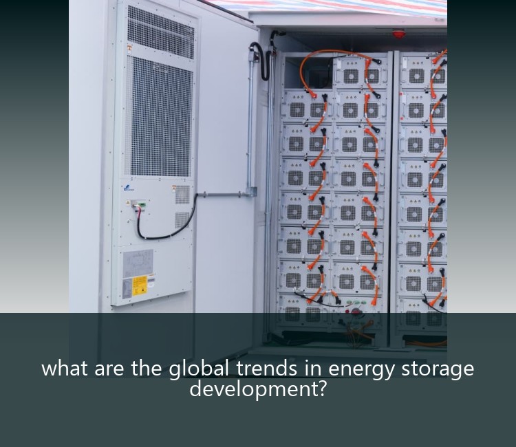 what are the global trends in energy storage development?