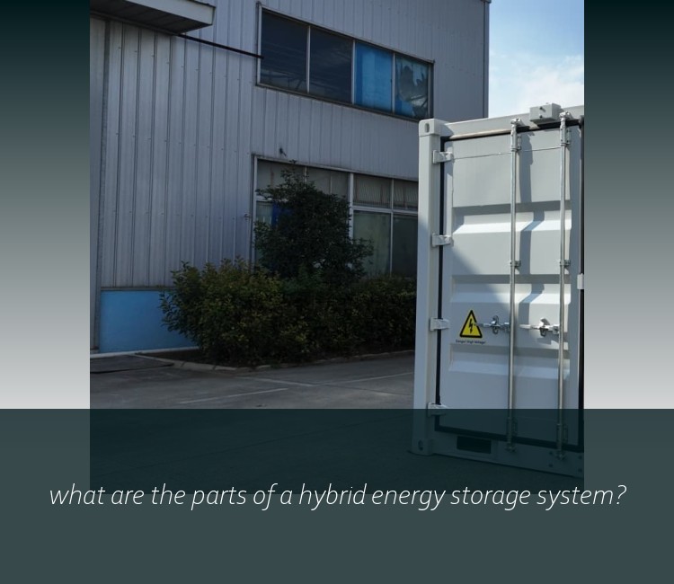 what are the parts of a hybrid energy storage system?