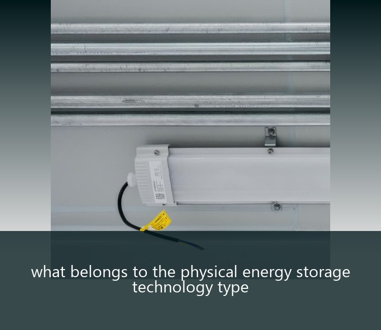 what belongs to the physical energy storage technology type