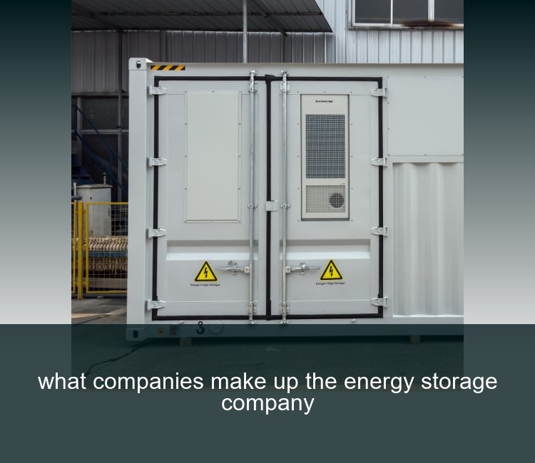what companies make up the energy storage company