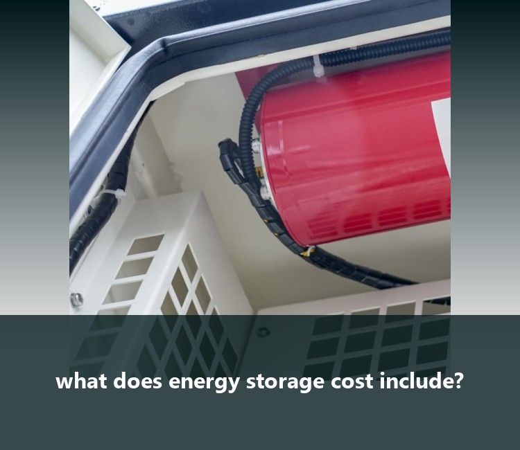 what does energy storage cost include?
