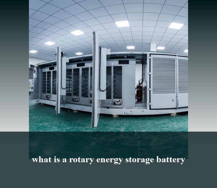what is a rotary energy storage battery