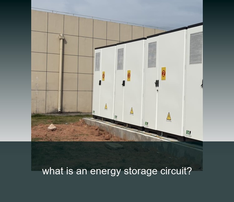 what is an energy storage circuit?