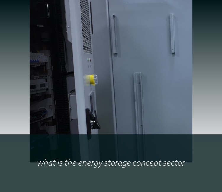 what is the energy storage concept sector
