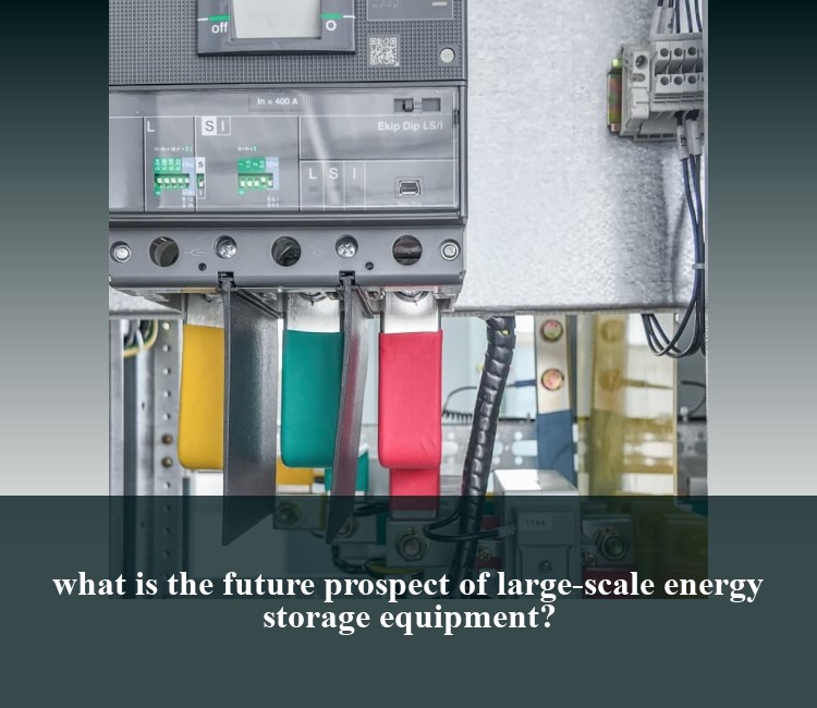 what is the future prospect of large-scale energy storage equipment?