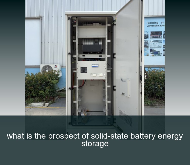 what is the prospect of solid-state battery energy storage
