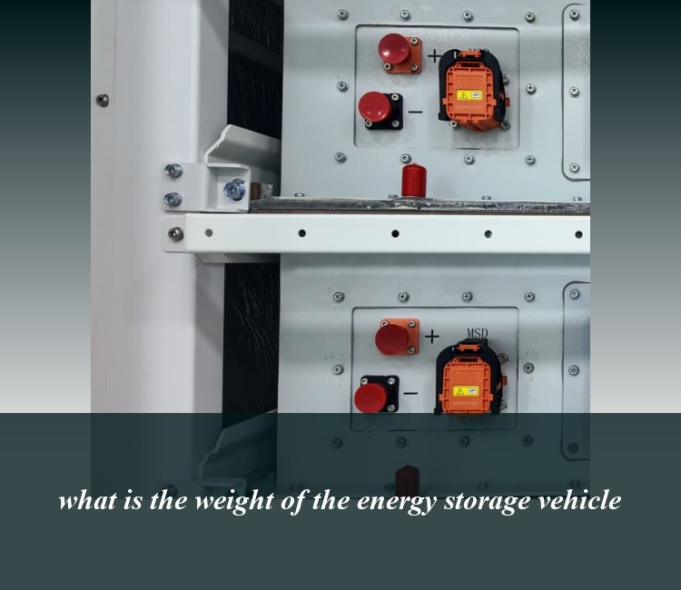 what is the weight of the energy storage vehicle