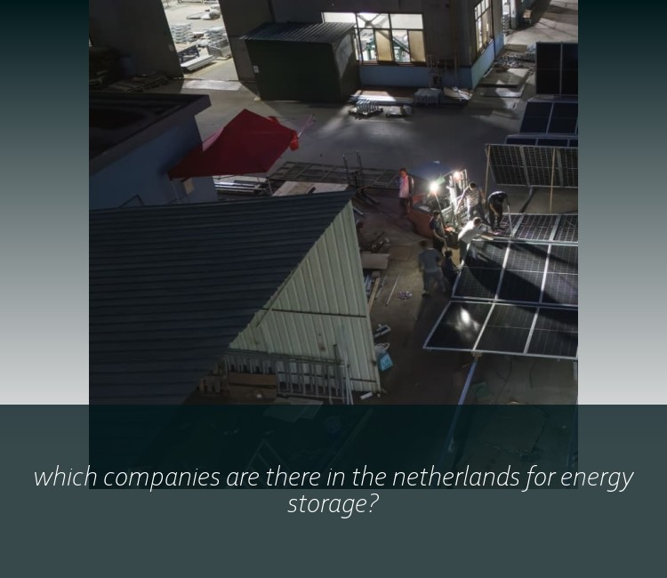 which companies are there in the netherlands for energy storage?