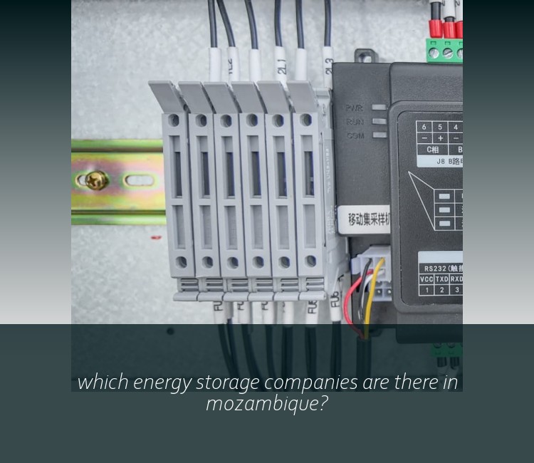 which energy storage companies are there in mozambique?