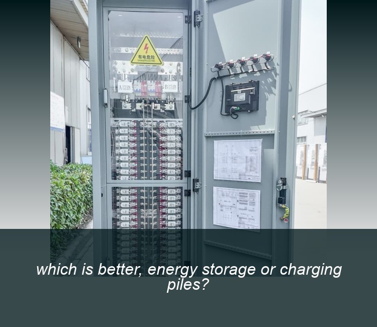 which is better, energy storage or charging piles?