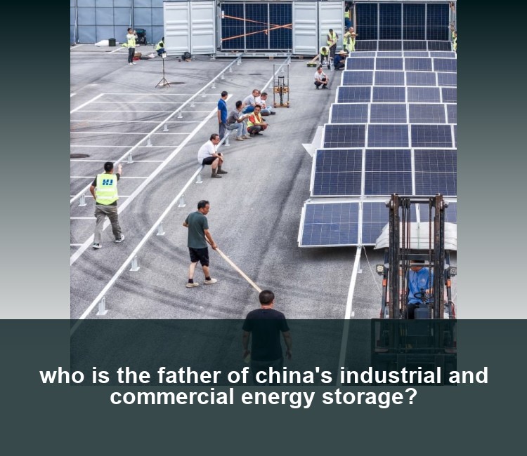 who is the father of china's industrial and commercial energy storage?