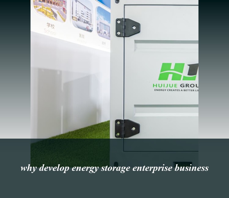 why develop energy storage enterprise business