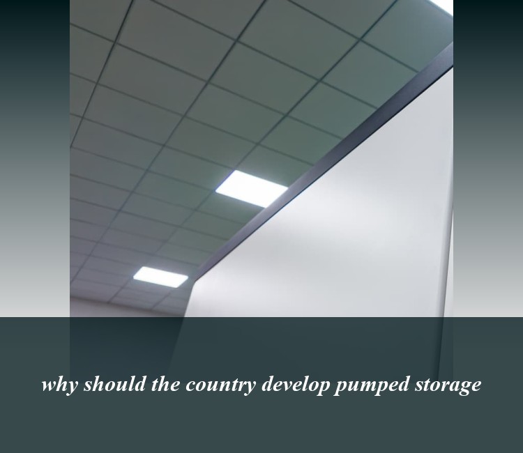 why should the country develop pumped storage