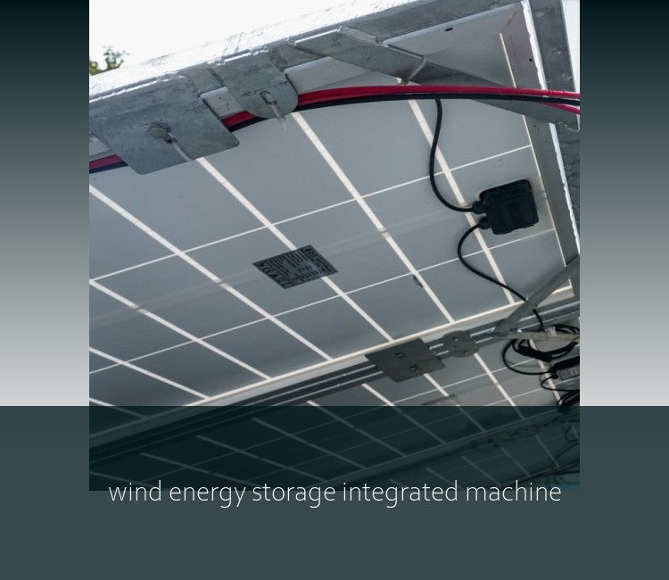 wind energy storage integrated machine
