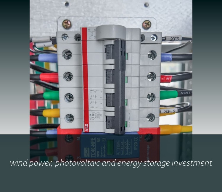 wind power, photovoltaic and energy storage investment