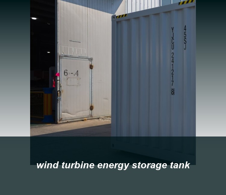 wind turbine energy storage tank