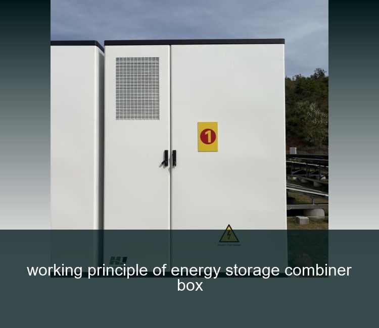 working principle of energy storage combiner box