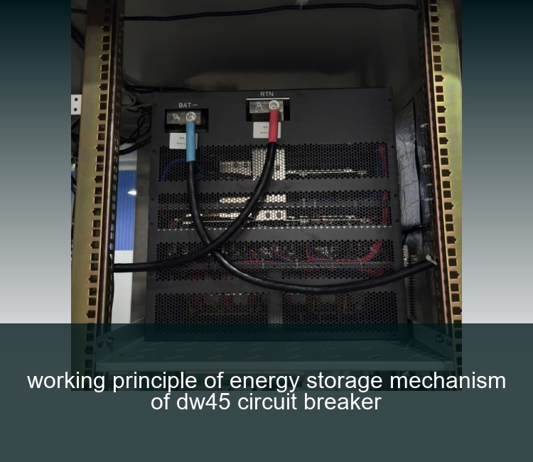 working principle of energy storage mechanism of dw45 circuit breaker