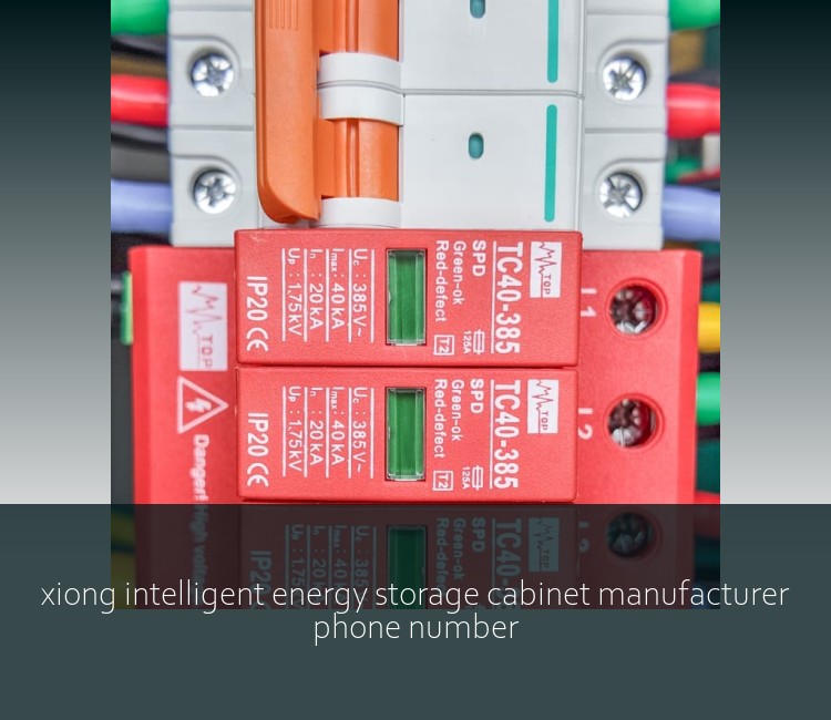 xiong intelligent energy storage cabinet manufacturer phone number