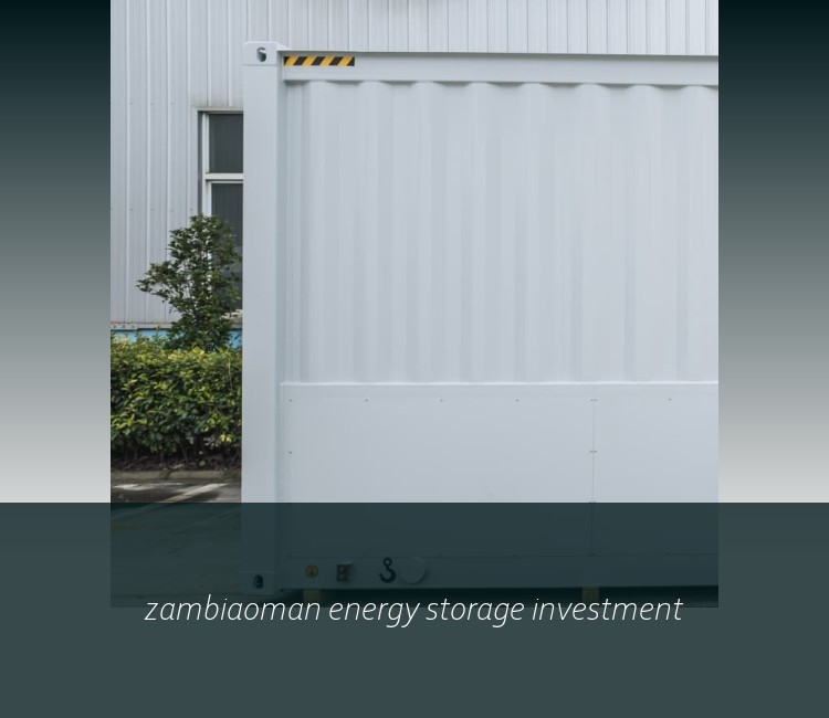 zambiaoman energy storage investment