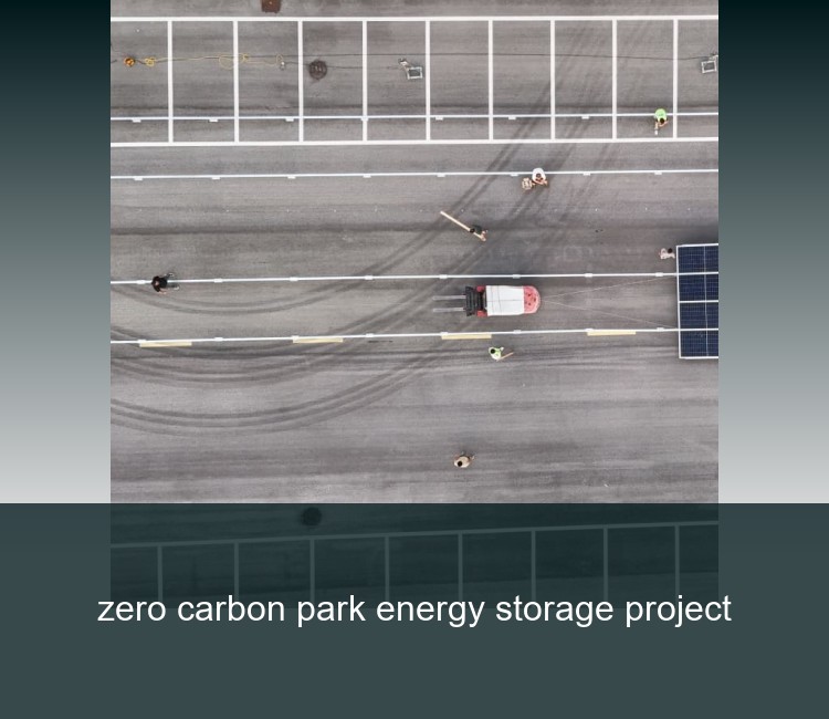 zero carbon park energy storage project