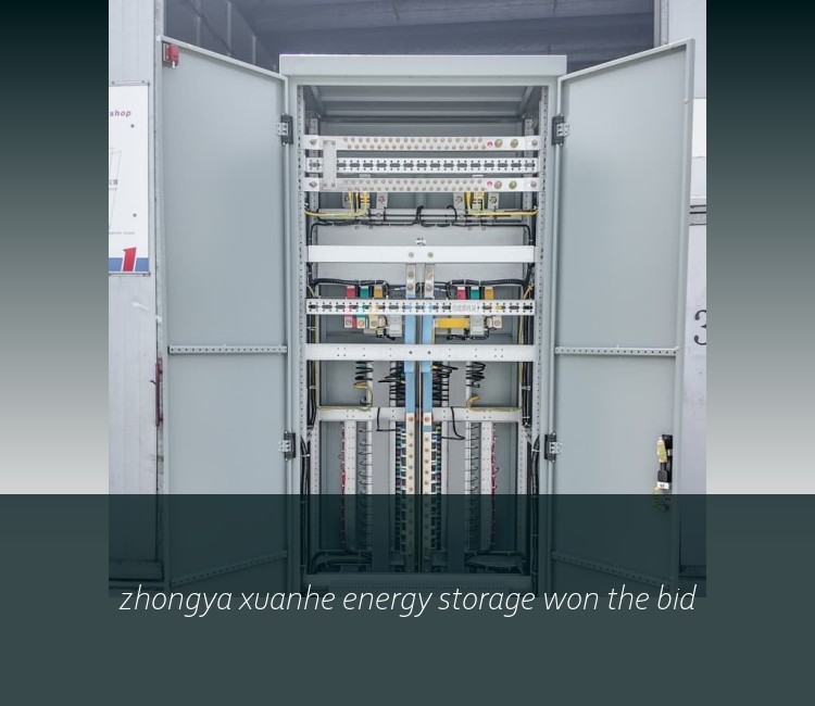 zhongya xuanhe energy storage won the bid