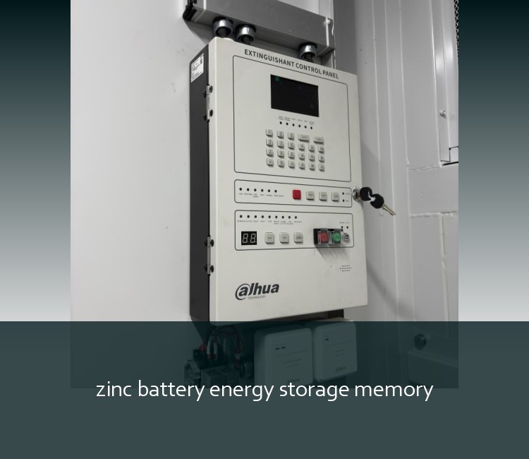 zinc battery energy storage memory